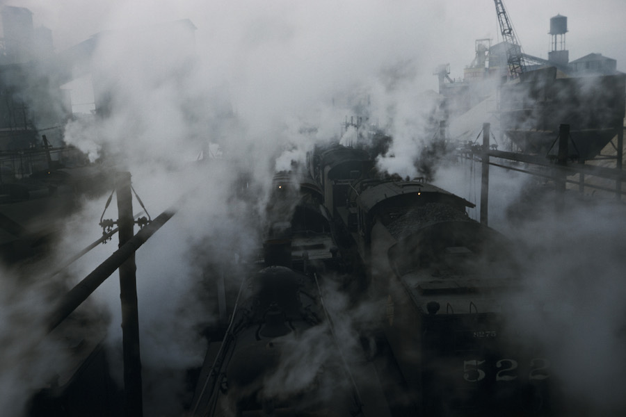 Steam Train, Chicago, 1953
