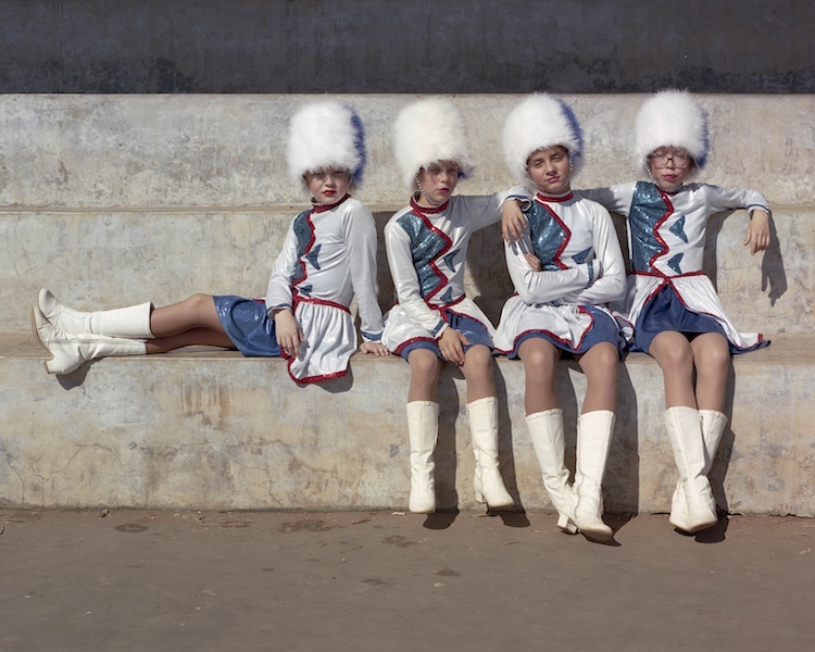 Caitlin Engelbrecht, Cheri-Leigh Burger, Jordyn Smit and Britnay Engelbrecht, Helderkruin Primary School Majorettes, Roodepoort, Johannesburg, 2019