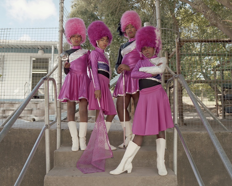 Alice Mann: Eshmeal Ahrens, Lauren Lee Hendriks, Anushka Keteldas and Bussisiwe Mnqumevu, Elgin Saints Majorettes, Grabouw, Theewaterskloof, 2018