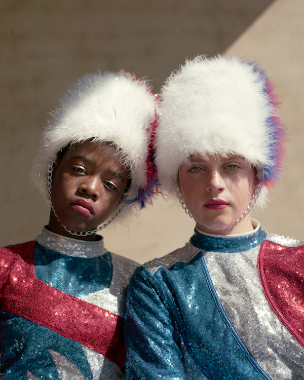 Mpho Mothabi and Mia Kuun, Helderkruin Primary School Majorettes, Roodepoort, Johannesburg, 2019