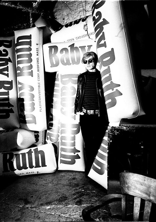Andy Warhol with Giant Baby Ruth Bars, 1966 – silkscreen, 25 x 19 in., edition of 30