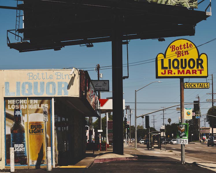 Bottle Bin Liquor, Los Angeles, 2017