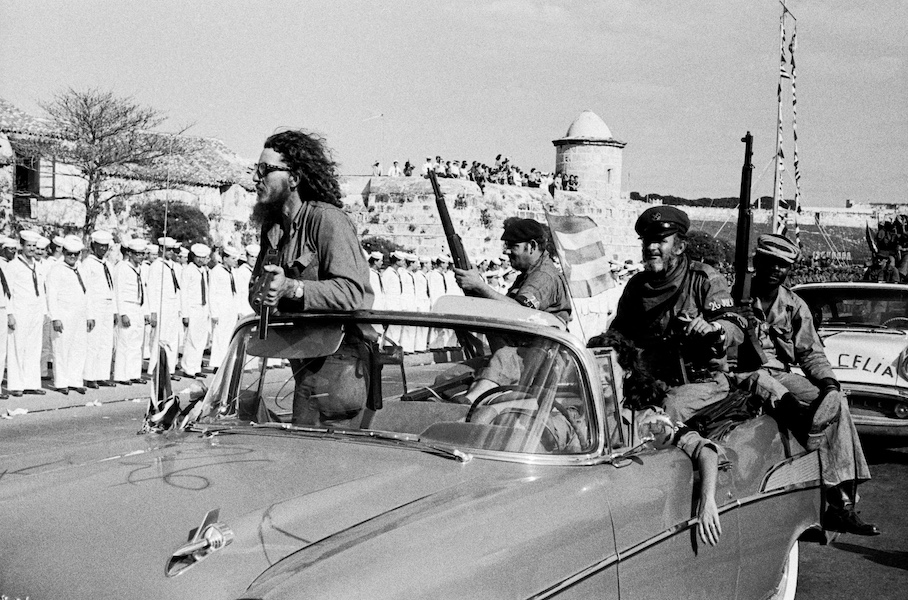 Burt Glinn, Barbudoes Standing in Car, Havana, Cuba, 1959