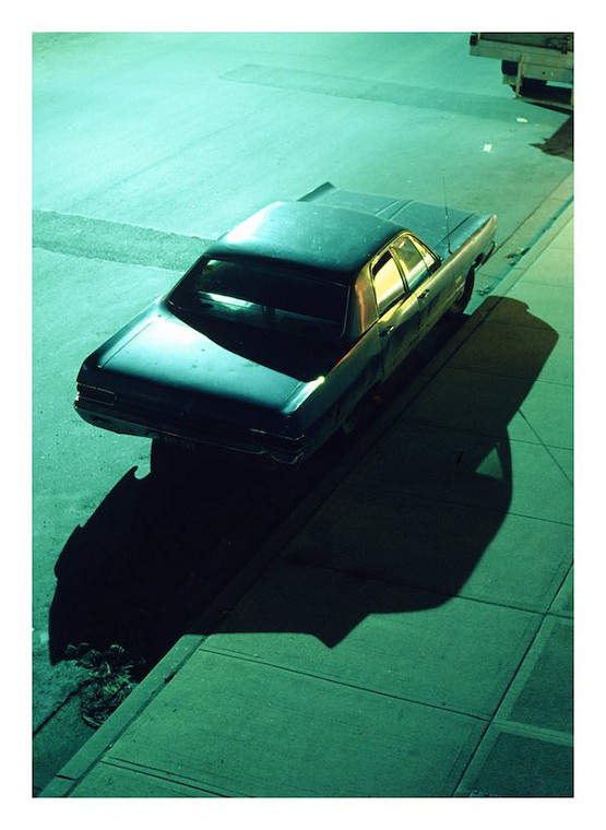 Greg Girard, Dark Car, Vancouver, 1982