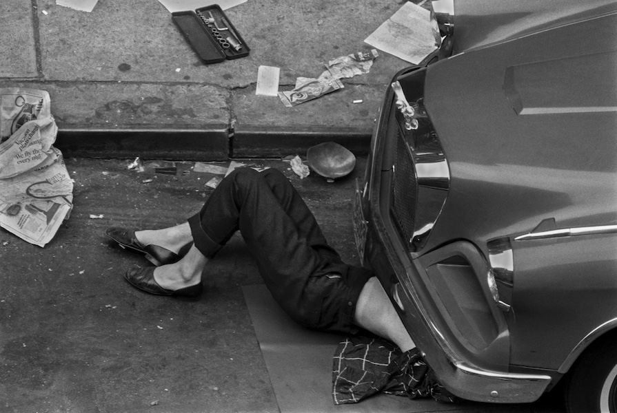 Larry Fink, 12th Street from the Window, New York, 1964