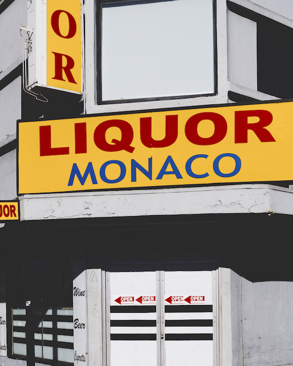 Monaco Liquor, Los Angeles, 2017