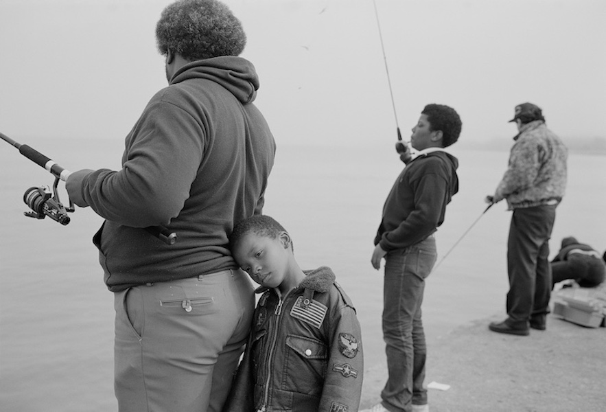 Montrose Pier, Chicago, April 1989