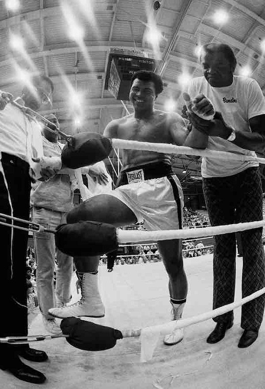 Ringside with Crew, 1974