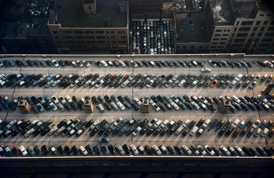 Werner Bischof, Roof of the Bus Terminal, New York, 1953
